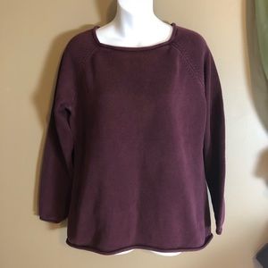 Women's Burgundy Sweater